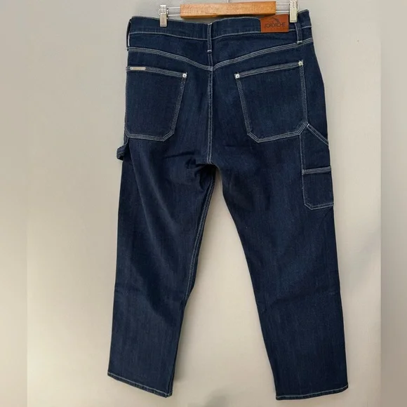 Jordache Vintage Men's Dark Wash Carpenter Jeans in 34 x 32 - Picture 7 of 7